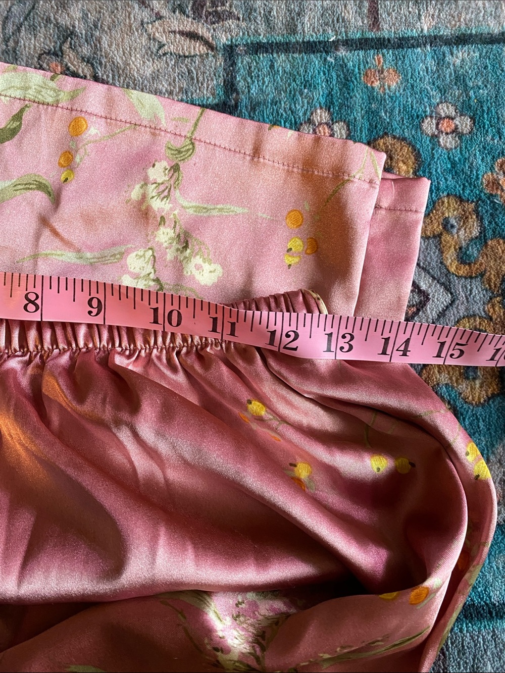 Floral Satin Sleep Pants Trio - Picture 4 of 13